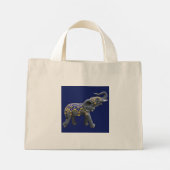 Carousel Animal Elephant Foto Tasche (Rückseite)