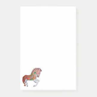 Carousel Animal Quagga Zebra Foto Notes Post-it Klebezettel