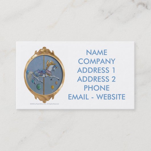 Carousel Business - Visitenkarte Opus One (Vorderseite)