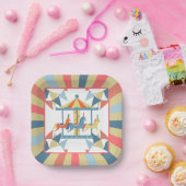 Carousel Circus Geburtstags-Teller Pappteller (Party)