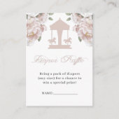 Carousel Diaper Raffles Tickets Begleitkarte (Vorderseite)