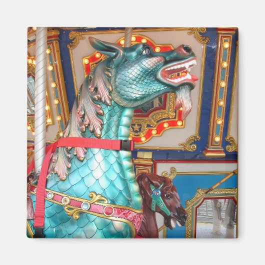 Carousel Dragon Magnet (Vorne)