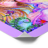 Carousel Dreams 14" x 11 "Value Poster (Matte) (Ecke)