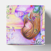 Carousel Dreams Heart Square Baby Fevor Box Geschenkschachtel (Oben)