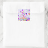 Carousel Dreams Kleine Aufkleber auf dem Platz (Tasche)