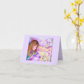 Carousel Dreams Notecards Karte (Gelbe Blume)