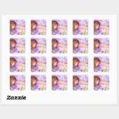 Carousel Dreams Square Stickers (Blatt)