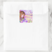 Carousel Dreams Square Stickers (Tasche)