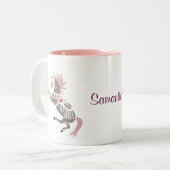Carousel Dreams Zweifarbige Tasse (Vorderseite Links)