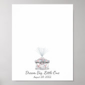 Carousel Fingerprint Gästebuch (Vorne)