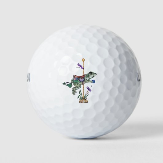 Carousel Frog Golfball (Vorderseite)