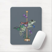 Carousel Frog Mousepad (Mit Mouse)
