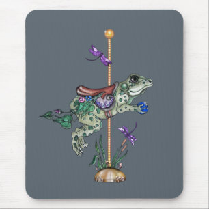 Carousel Frog Mousepad