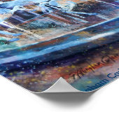 Carousel Galaxy Poster (Ecke)