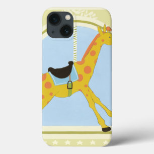 Carousel Giraffe by June Erica Vess iPhone 13 Hülle