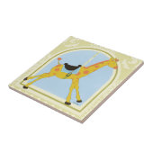 Carousel Giraffe von June Erica Vess Fliese (Seite)