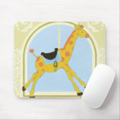 Carousel Giraffe von June Erica Vess Mousepad (Mit Mouse)