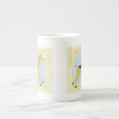 Carousel Giraffe von June Erica Vess Porzellantasse (Vorderseite)