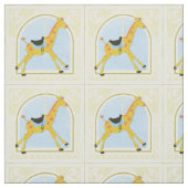Carousel Giraffe von June Erica Vess Stoff (Muster)