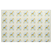 Carousel Giraffe von June Erica Vess Stoff (Fat Quarter (45,7 x 55,9 cm))
