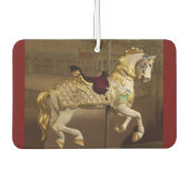Carousel Horse Air Freshener Autolufterfrischer (Vorderseite)
