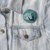Carousel Horse Aquamarine Button (Beispiel)