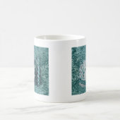 Carousel Horse Aquamarine Kaffeetasse (Mittel)