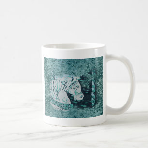 Carousel Horse Aquamarine Kaffeetasse