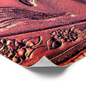 Carousel Horse Art Poster (Ecke)