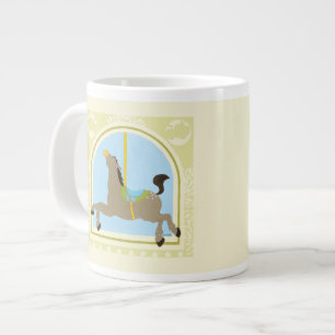 Carousel Horse by June Erica Vess Jumbo-Tasse