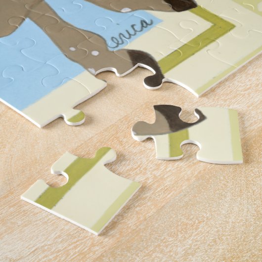 Carousel Horse by June Erica Vess Puzzle (Seite)