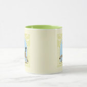 Carousel Horse by June Erica Vess Tasse (Zentrum)