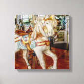 Carousel Horse Canvas Print Leinwanddruck (Vorderseite)