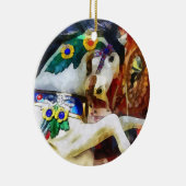 Carousel Horse Closeup Keramikornament (Rechts)