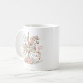 Carousel Horse Coffee Mug Kaffeetasse (Vorderseite Links)