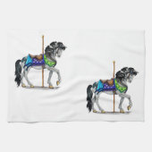 Carousel Horse Handtuch (Horizontal)