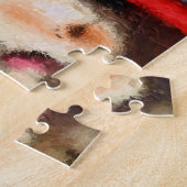 Carousel Horse Impressionist Malerei Puzzle (Seite)