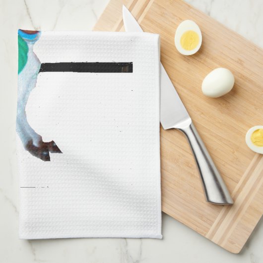 "CAROUSEL HORSE KITCHEN TOWEL" GESCHIRRTUCH (Viertel Falte)