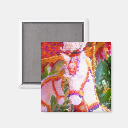 Carousel Horse Magnet (Vorderseite/Rückseite)