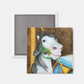 Carousel Horse Magnet (Vorderseite/Rückseite)