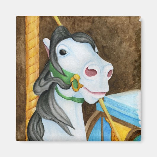 Carousel Horse Magnet (Vorne)