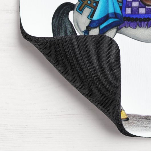 Carousel Horse Mousepad (Ecke)