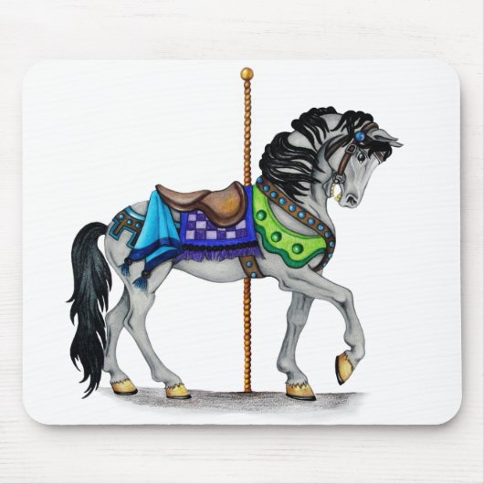 Carousel Horse Mousepad (Vorne)