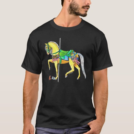 Carousel Horse Ostara Easter T-Shirt (Vorderseite)