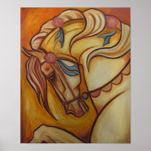 Carousel Horse Poster (Vorne)