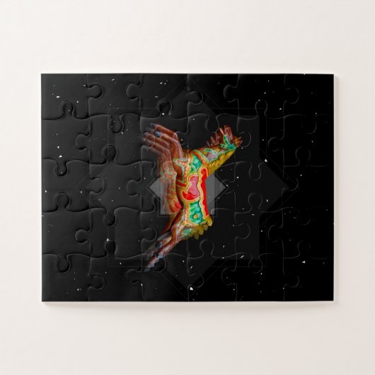 Carousel Horse Puzzle (Horizontal)