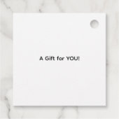 Carousel Horse Race Geschenkanhänger (Rückseite)