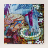 Carousel Horse Race Puzzle (Horizontal)