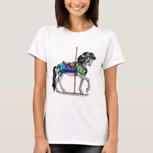 Carousel Horse T-Shirt (Vorderseite)