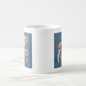 Carousel Horse von Henry Murphy Coffee Tasse (Mittel)